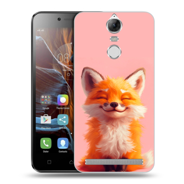 Силиконовый чехол на Lenovo K5 Note с принтом милая лиса Силиконовый чехол на Lenovo K5 Note с принтом милая лиса
