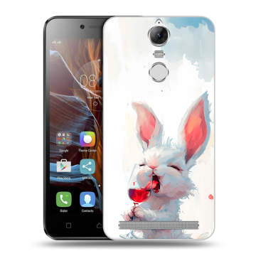 Силиконовый чехол на Lenovo K5 Note с принтом кролик зайчик Силиконовый чехол на Lenovo K5 Note с принтом кролик зайчик
