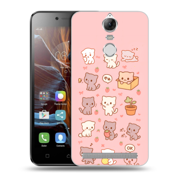 Силиконовый чехол на Lenovo K5 Note с принтом Hello Kitty Хелоу Кити