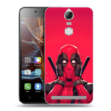 Силиконовый чехол на Lenovo K5 Note с принтом Дедпул Deadpool