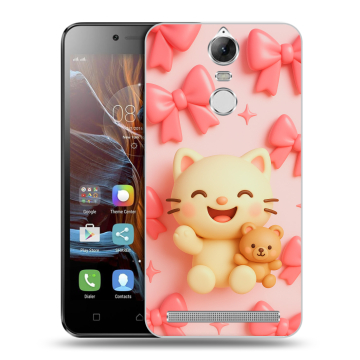 Силиконовый чехол на Lenovo K5 Note с принтом для девочек