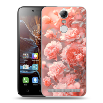 Силиконовый чехол на Lenovo K5 Note с принтом Розы цветы Силиконовый чехол на Lenovo K5 Note с принтом Розы цветы