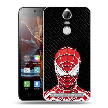 Силиконовый чехол на Lenovo K5 Note с принтом человек паук spiderman