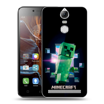 Силиконовый чехол на Lenovo K5 Note с принтом Майнкрафт Minecraft