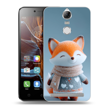 Силиконовый чехол на Lenovo K5 Note с принтом Лиса Силиконовый чехол на Lenovo K5 Note с принтом Лиса