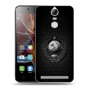 Силиконовый чехол на Lenovo K5 Note с принтом Герб Флаг СССР Силиконовый чехол на Lenovo K5 Note с принтом Герб Флаг СССР