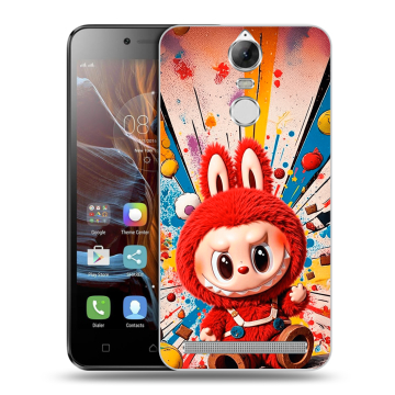 Силиконовый чехол на Lenovo K5 Note с принтом Labubu Лабубу Силиконовый чехол на Lenovo K5 Note с принтом Labubu Лабубу