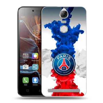 Силиконовый чехол на Lenovo K5 Note с принтом PSG ПСЖ Силиконовый чехол на Lenovo K5 Note с принтом PSG ПСЖ