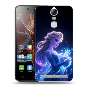 Силиконовый чехол на Lenovo K5 Note с принтом Холодное сердце Frozen Силиконовый чехол на Lenovo K5 Note с принтом Холодное сердце Frozen