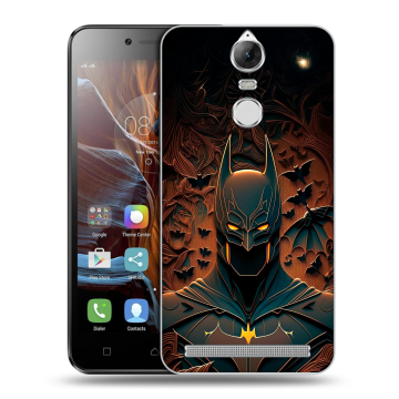 Силиконовый чехол на Lenovo K5 Note с принтом Batman Бэтмен Силиконовый чехол на Lenovo K5 Note с принтом Batman Бэтмен
