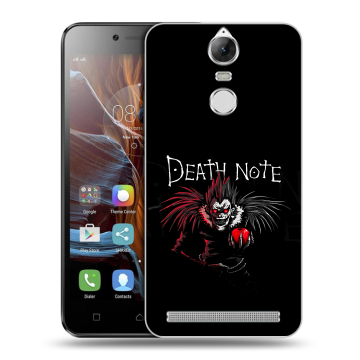 Силиконовый чехол на Lenovo K5 Note с принтом Death note Тетрадь смерти