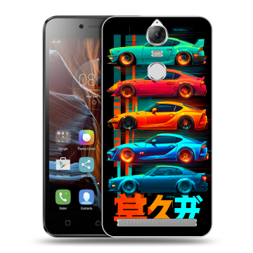 Силиконовый чехол на Lenovo K5 Note с принтом машины тачки Силиконовый чехол на Lenovo K5 Note с принтом машины тачки