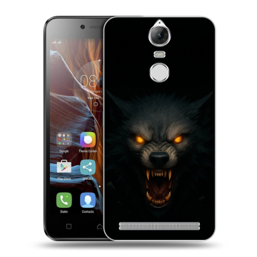 Силиконовый чехол на Lenovo K5 Note с принтом Волк Силиконовый чехол на Lenovo K5 Note с принтом Волк