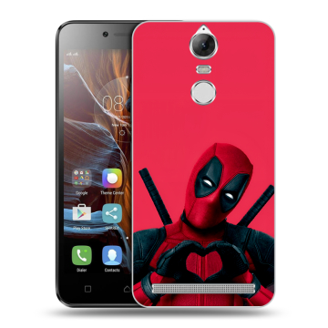 Силиконовый чехол на Lenovo K5 Note с принтом Дедпул Deadpool