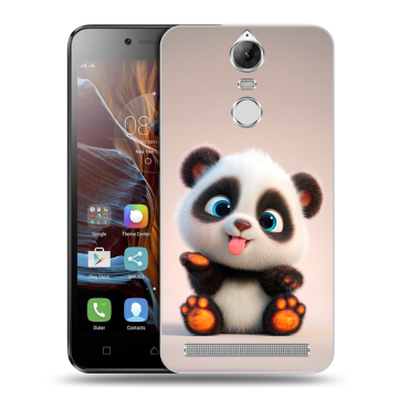 Силиконовый чехол на Lenovo K5 Note с принтом милая панда Силиконовый чехол на Lenovo K5 Note с принтом милая панда