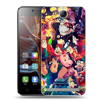 Силиконовый чехол на Lenovo K5 Note с принтом Gravity Falls Гравити Фолз Силиконовый чехол на Lenovo K5 Note с принтом Gravity Falls Гравити Фолз