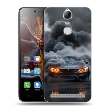 Силиконовый чехол на Lenovo K5 Note с принтом BMW БМВ