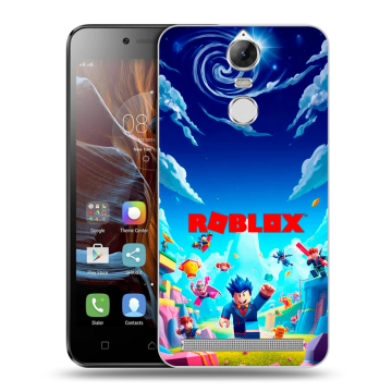 Силиконовый чехол на Lenovo K5 Note с принтом Roblox Роблокс