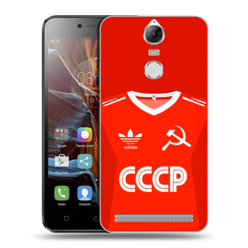 Силиконовый чехол на Lenovo K5 Note с принтом Флаг Герб СССР Силиконовый чехол на Lenovo K5 Note с принтом Флаг Герб СССР