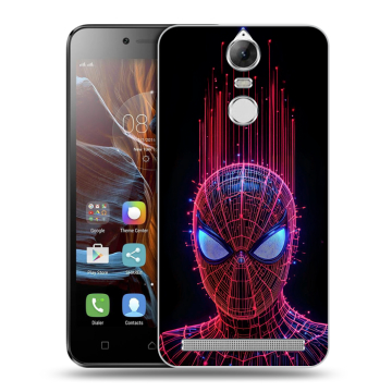 Силиконовый чехол на Lenovo K5 Note с принтом Spiderman Человек паук Силиконовый чехол на Lenovo K5 Note с принтом Spiderman Человек паук