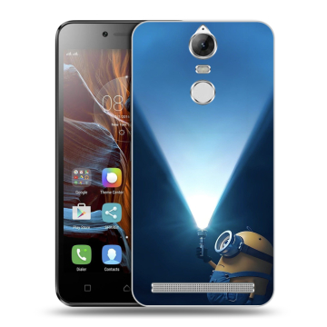 Силиконовый чехол на Lenovo K5 Note с принтом Миньоны Силиконовый чехол на Lenovo K5 Note с принтом Миньоны