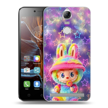 Силиконовый чехол на Lenovo K5 Note с принтом Labubu Лабубу Силиконовый чехол на Lenovo K5 Note с принтом Labubu Лабубу