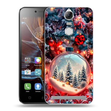 Силиконовый чехол на Lenovo K5 Note с принтом Новый год Силиконовый чехол на Lenovo K5 Note с принтом Новый год