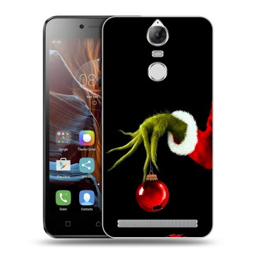 Силиконовый чехол на Lenovo K5 Note с принтом Новый год Гринч Силиконовый чехол на Lenovo K5 Note с принтом Новый год Гринч
