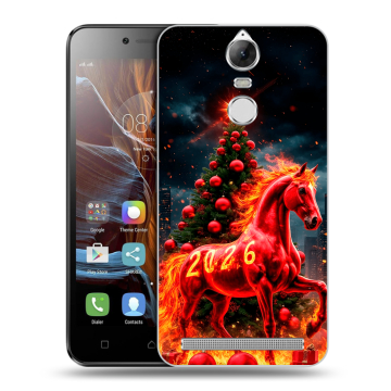 Силиконовый чехол на Lenovo K5 Note с принтом Новый год Силиконовый чехол на Lenovo K5 Note с принтом Новый год