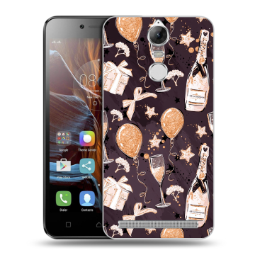 Силиконовый чехол на Lenovo K5 Note с принтом Новый год Силиконовый чехол на Lenovo K5 Note с принтом Новый год
