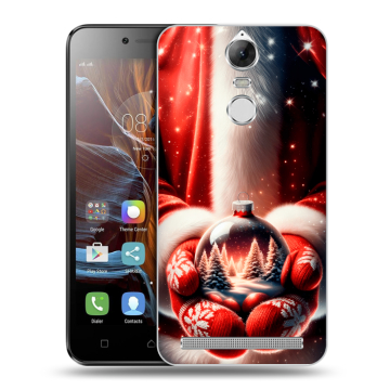 Силиконовый чехол на Lenovo K5 Note с принтом Новый год Силиконовый чехол на Lenovo K5 Note с принтом Новый год