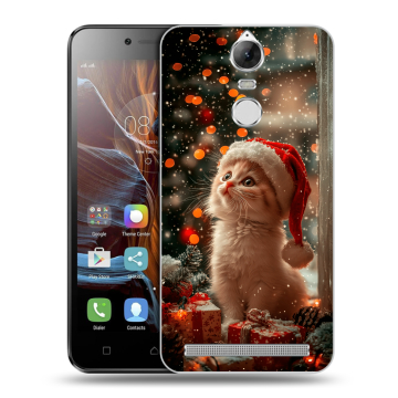 Силиконовый чехол на Lenovo K5 Note с принтом Новый год Силиконовый чехол на Lenovo K5 Note с принтом Новый год