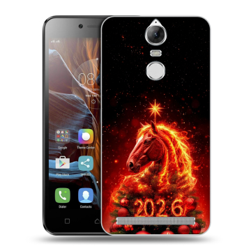Силиконовый чехол на Lenovo K5 Note с принтом Новый год Силиконовый чехол на Lenovo K5 Note с принтом Новый год