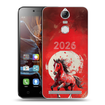 Силиконовый чехол на Lenovo K5 Note с принтом Новый год Силиконовый чехол на Lenovo K5 Note с принтом Новый год