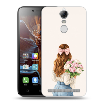 Силиконовый чехол на Lenovo K5 Note с принтом женский Силиконовый чехол на Lenovo K5 Note с принтом женский