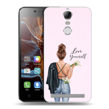 Силиконовый чехол на Lenovo K5 Note с принтом женский Силиконовый чехол на Lenovo K5 Note с принтом женский
