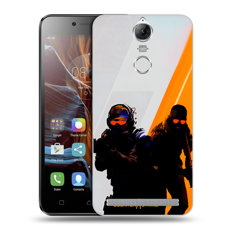 Силиконовый чехол на Lenovo K5 Note с принтом Контер страйк Counter strike Силиконовый чехол на Lenovo K5 Note с принтом Контер страйк Counter strike