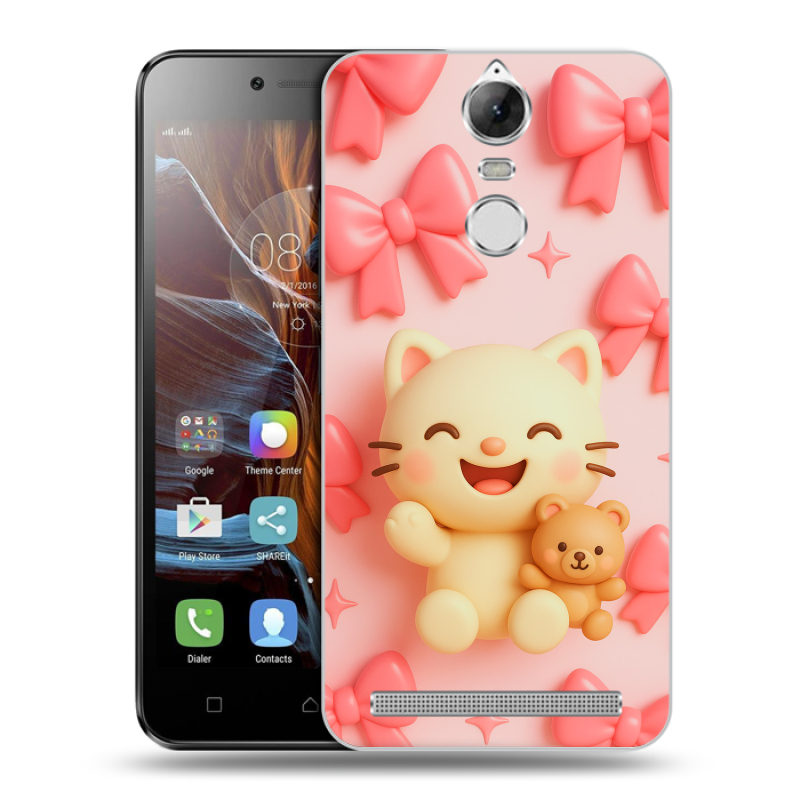 Силиконовый чехол на Lenovo K5 Note с принтом для девочек Силиконовый чехол на Lenovo K5 Note с принтом для девочек