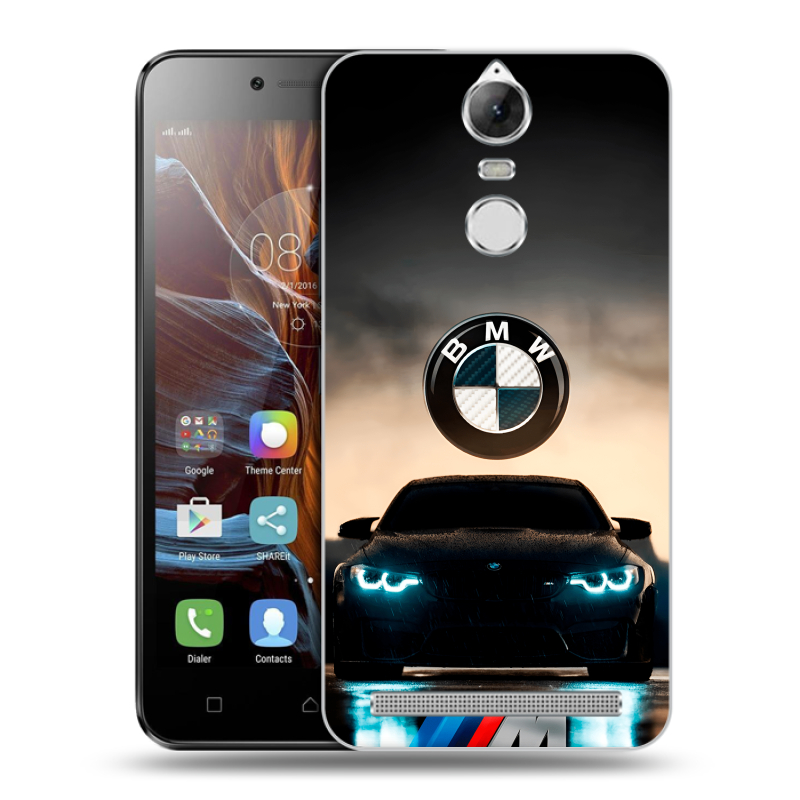 Пластиковый чехол на Lenovo K5 Note с принтом БМВ BMW Пластиковый чехол на Lenovo K5 Note с принтом БМВ BMW