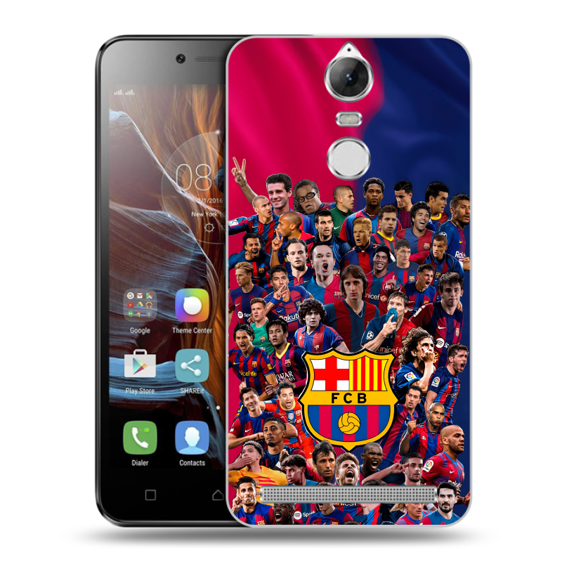 Силиконовый чехол на Lenovo K5 Note с принтом Барселона Barcelona Силиконовый чехол на Lenovo K5 Note с принтом Барселона Barcelona