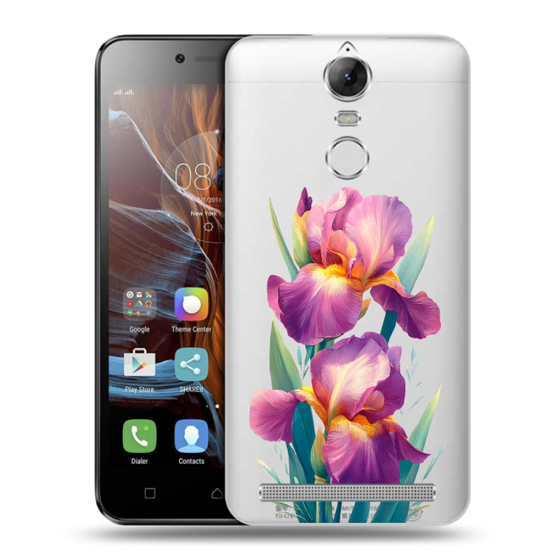 Силиконовый чехол на Lenovo K5 Note с принтом Цветы орхидеи Силиконовый чехол на Lenovo K5 Note с принтом Цветы орхидеи