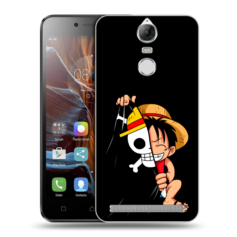 Силиконовый чехол на Lenovo K5 Note с принтом One Piece Ван Пис Силиконовый чехол на Lenovo K5 Note с принтом One Piece Ван Пис