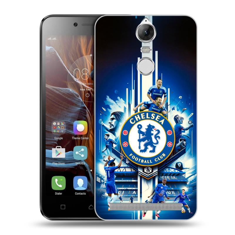 Силиконовый чехол на Lenovo K5 Note с принтом Chelsea Челси Силиконовый чехол на Lenovo K5 Note с принтом Chelsea Челси