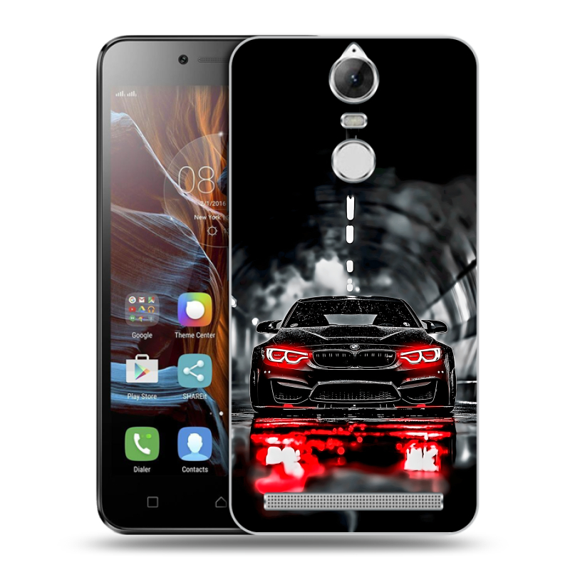 Силиконовый чехол на Lenovo K5 Note с принтом BMW БМВ Силиконовый чехол на Lenovo K5 Note с принтом BMW БМВ