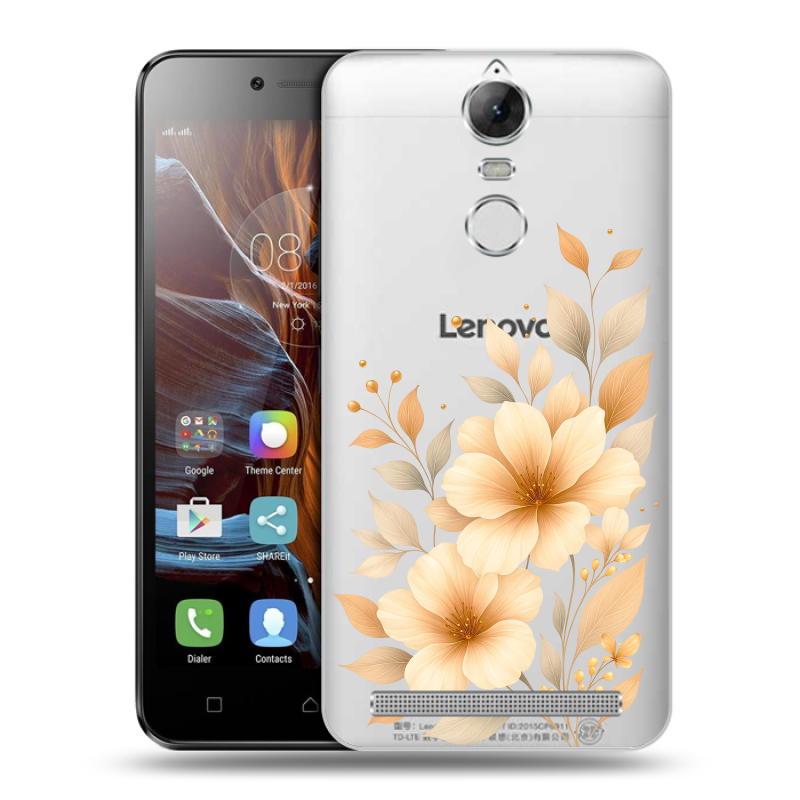 Силиконовый чехол на Lenovo K5 Note с принтом для девушки Силиконовый чехол на Lenovo K5 Note с принтом для девушки