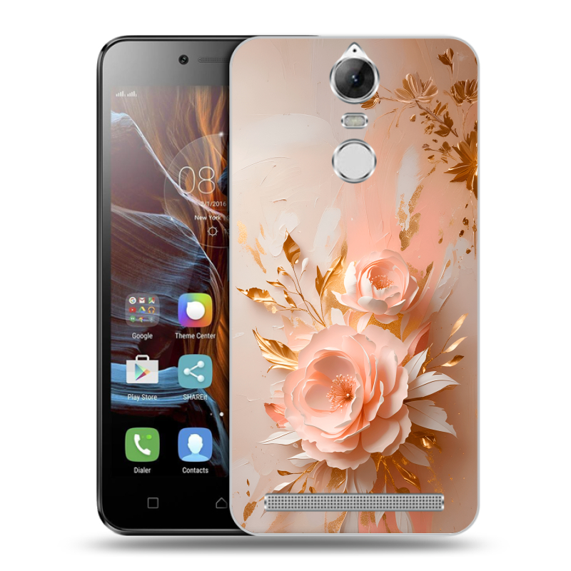 Силиконовый чехол на Lenovo K5 Note с принтом женский Силиконовый чехол на Lenovo K5 Note с принтом женский