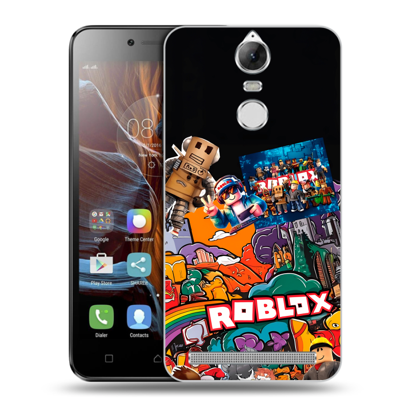 Силиконовый чехол на Lenovo K5 Note с принтом Roblox Роблокс Силиконовый чехол на Lenovo K5 Note с принтом Roblox Роблокс