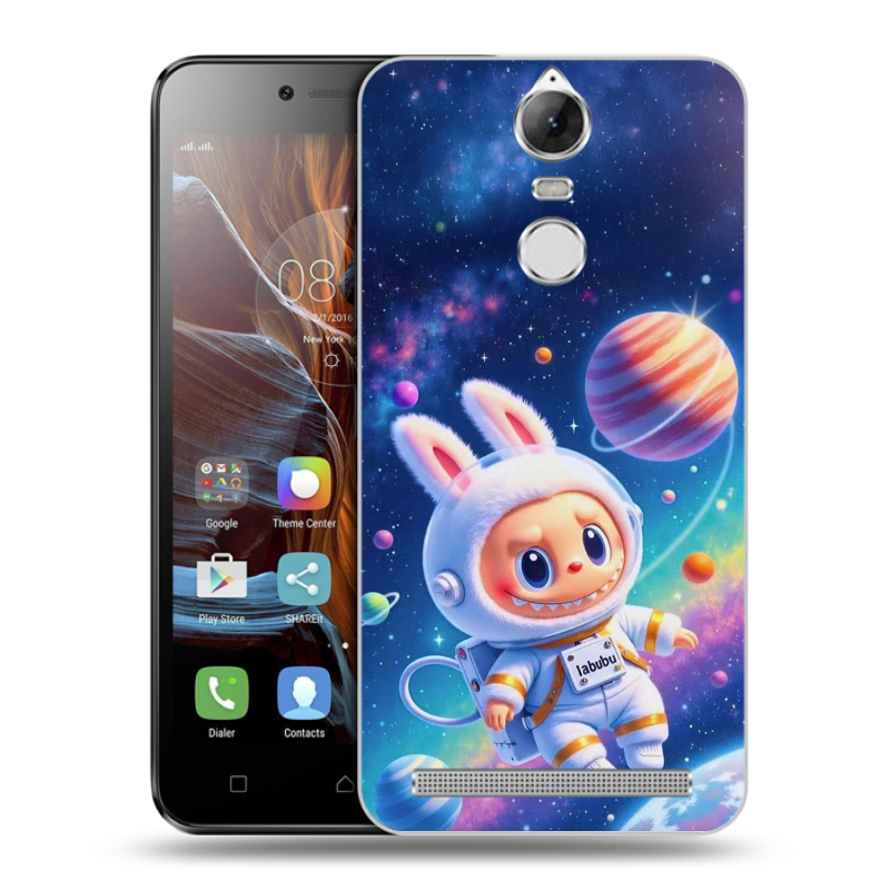 Силиконовый чехол на Lenovo K5 Note с принтом Labubu Лабубу Силиконовый чехол на Lenovo K5 Note с принтом Labubu Лабубу