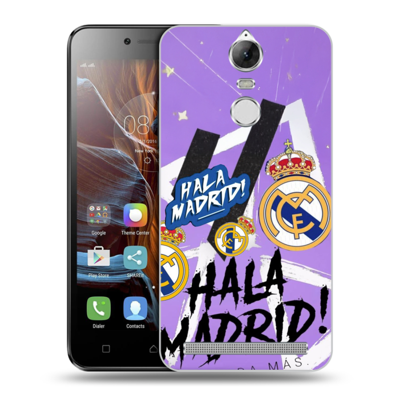 Силиконовый чехол на Lenovo K5 Note с принтом Real Madrid Реал Мадрид Силиконовый чехол на Lenovo K5 Note с принтом Real Madrid Реал Мадрид