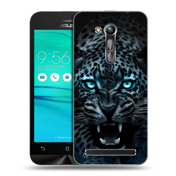 Силиконовый чехол на ASUS ZenFone Go 4.5 ZB452KG с принтом Темный леопард